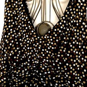 Black, Brown and Tan Sun Dress